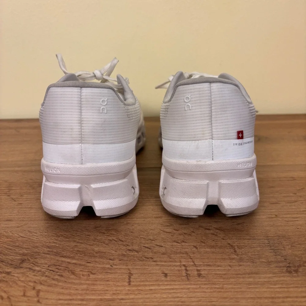 ON Cloudmonster Void Shoes White Women Size 10 Running Athletic Gym Comfort Walk